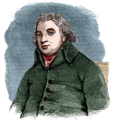Retrato de Robert Raikes (1736-1811), filántropo inglés y laico anglicano